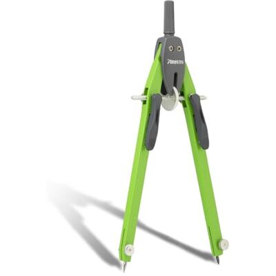 Aristo AR552813-20 BTS Schnellverstellzirkel mit unverstellbaren Zirkelschenkeln (Kreise bis 340mm Durchmesser, Zinkdruckguss, 2 Ersatzminen und Ersatznadel) forest Aristo AR552813-20 BTS Schnellverstellzirkel mit unverstellbaren Zirkelschenkeln (Kreise bis 340mm Durchmesser, Zinkdruckguss, 2 Ersatzminen und Ersatznadel) forest