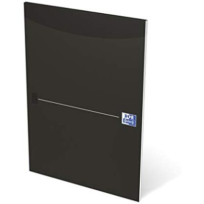 Oxford Briefblock A4 kariert, 50 Blatt, schwarz, 10 Stück Oxford Briefblock A4 kariert, 50 Blatt, schwarz, 10 Stück