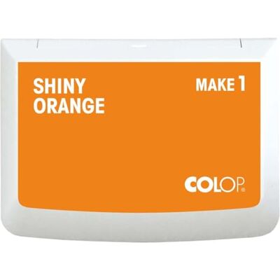 COLOP MAKE 1 Stempelkissen Orange 90 x 50 mm wasserbasiertes, schnelltrocknendes Stempelkissen für Holzstempel & Kreativstempel DIY & Büro COLOP MAKE 1 Stempelkissen Orange 90 x 50 mm wasserbasiertes, schnelltrocknendes Stempelkissen für Holzstempel & Kreativstempel DIY & Büro