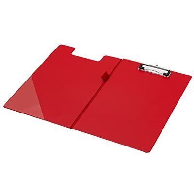 Q-Connect Best Price Square CLIPBOARD PVC Double RED KF01302 by Q Connect Q-Connect Best Price Square CLIPBOARD PVC Double RED KF01302 by Q Connect