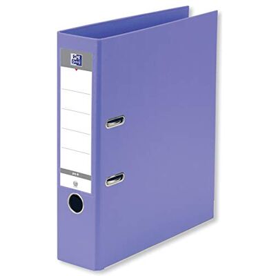 Oxford Smart Pro+ Ordner A4XL, Rücken 80 mm, 2 Ringe, Deckel aus Polypropylen, Violett Oxford Smart Pro+ Ordner A4XL, Rücken 80 mm, 2 Ringe, Deckel aus Polypropylen, Violett