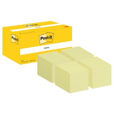 Post-it Notes, 12 Blöcke (1200 Blatt), 38 mm x 51 mm, Gelb Selbstklebende Haftnotizen, Praktische Klebezettel für Bürobedarf, Meetings, Erinnerungen, To-Do-Listen und zum Organisieren Post-it Notes, 12 Blöcke (1200 Blatt), 38 mm x 51 mm, Gelb Selbstklebende Haftnotizen, Praktische Klebezettel für Bürobedarf, Meetings, Erinnerungen, To-Do-Listen und zum Organisieren