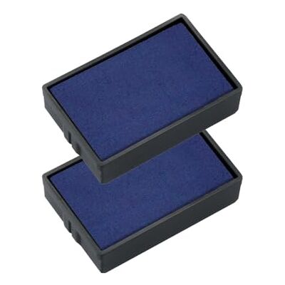 Trodat Ersatzkissen 6/4850 einfach und sauber wechselbar – Set mit 2 Stempelkissen in blau, dokumentenechte Tinte auf Wasserbasis, für die Stempel Modelle Printy 4850 und 4850/L Trodat Ersatzkissen 6/4850 einfach und sauber wechselbar – Set mit 2 Stempelkissen in blau, dokumentenechte Tinte auf Wasserbasis, für die Stempel Modelle Printy 4850 und 4850/L