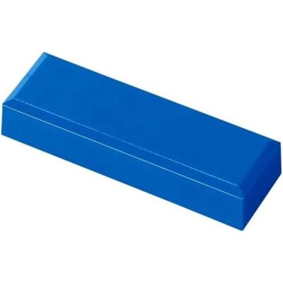 MAUL Facetterand Magnete (20 Stück) pro 53 x 18x 10 mm Mini Magnete aus Kunststoff Starke Magnete für Whiteboard und Magnettafel ideal für Büro, Homeoffice und Werkstatt Blau MAUL Facetterand Magnete (20 Stück) pro 53 x 18x 10 mm Mini Magnete aus Kunststoff Starke Magnete für Whiteboard und Magnettafel ideal für Büro, Homeoffice und Werkstatt Blau