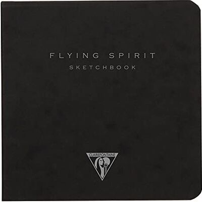 Clairefontaine 975806C Flying Spirit Skizzenheft (10,5 x 10,5 cm, 50 Blatt, 90 g, elfenbeinfarbiges Papier, ideal für Notizen, trendig, mit goldenem Aufdruck, zufällig sortiert) 1 Stück Clairefontaine 975806C Flying Spirit Skizzenheft (10,5 x 10,5 cm, 50 Blatt, 90 g, elfenbeinfarbiges Papier, ideal für Notizen, trendig, mit goldenem Aufdruck, zufällig sortiert) 1 Stück