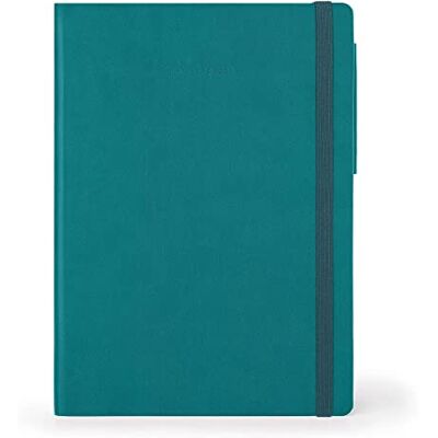 LEGAMI Notizbuch mit leeren Seiten, groß, 192 Seiten, weicher PU-Einband, FSC®-zertifiziertes Papier, elfenbeinfarbenes Papier 90 g/m², Monatsplaner, Adressbuch, Lesezeichen, 17 x 24 cm, Farbe LEGAMI Notizbuch mit leeren Seiten, groß, 192 Seiten, weicher PU-Einband, FSC®-zertifiziertes Papier, elfenbeinfarbenes Papier 90 g/m², Monatsplaner, Adressbuch, Lesezeichen, 17 x 24 cm, Farbe