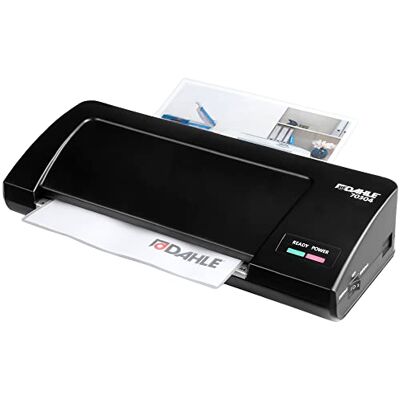 Dahle 70304 Laminiergerät (bis A4, Heißlaminieren, 30 sek. Aufheizzeit) Schwarz Dahle 70304 Laminiergerät (bis A4, Heißlaminieren, 30 sek. Aufheizzeit) Schwarz