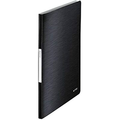Leitz 39580094 Style Sichtbuch, satin schwarz, 20 Hüllen, 1 Stück Leitz 39580094 Style Sichtbuch, satin schwarz, 20 Hüllen, 1 Stück