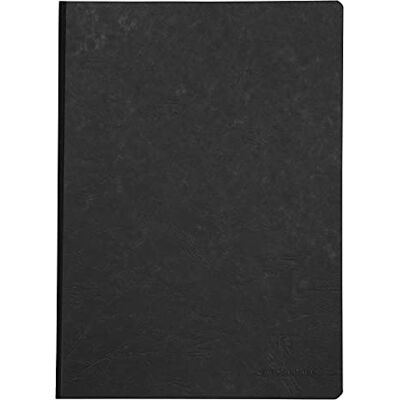 Clairefontaine 791421C Heft A4, Leinen, Age Bag, kariert, 96 Blatt, schwarz Clairefontaine 791421C Heft A4, Leinen, Age Bag, kariert, 96 Blatt, schwarz
