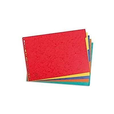 Exacompta 2905E Premium-Register Nature Future für DIN A3 Quer aus extra starkem Colorspankarton 6-teilig volle Höhe 43 x 29,7 cm vollfarbig 6 Farben Trennblätter Trennstreifen Exacompta 2905E Premium-Register Nature Future für DIN A3 Quer aus extra starkem Colorspankarton 6-teilig volle Höhe 43 x 29,7 cm vollfarbig 6 Farben Trennblätter Trennstreifen