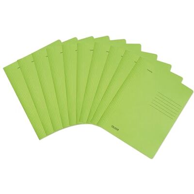 FALKEN 10x Karton-Schnellhefter Intensiv gefaltet DIN A4 hellgrün Made in Germany kaufmännische und Behördenheftung Blauer Engel ideal für Büro und Schule Hefter FALKEN 10x Karton-Schnellhefter Intensiv gefaltet DIN A4 hellgrün Made in Germany kaufmännische und Behördenheftung Blauer Engel ideal für Büro und Schule Hefter