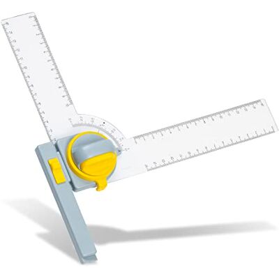 Aristo AR7094 Schnellzeichenkopf für Zeichenplatten, Transparent 15-Grad-Rastschaltung, Freilaufschaltung & Schraffurhilfe – Winkelbereich 0–90° – Ersatzkopf für Boards Aristo AR7094 Schnellzeichenkopf für Zeichenplatten, Transparent 15-Grad-Rastschaltung, Freilaufschaltung & Schraffurhilfe – Winkelbereich 0–90° – Ersatzkopf für Boards