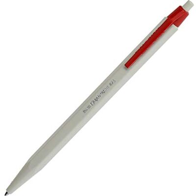 Caran d'Ache d´Ache 825 ECO Kugelschreiber Kunstharz/Edelstahl Rot-Weiß, Schriftfarbe Rot, 0825.070, Mehrfarbig, 12cm Caran d'Ache d´Ache 825 ECO Kugelschreiber Kunstharz/Edelstahl Rot-Weiß, Schriftfarbe Rot, 0825.070, Mehrfarbig, 12cm