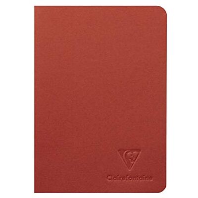 Clairefontaine 115658C – ein Notizbuch mit Ingres, genäht, Fadenheftung, 96 Seiten, 10,5 x 14,8 cm, liniert, 90 g, Einband aus Büttenpapier, zufällige Farbe Clairefontaine 115658C – ein Notizbuch mit Ingres, genäht, Fadenheftung, 96 Seiten, 10,5 x 14,8 cm, liniert, 90 g, Einband aus Büttenpapier, zufällige Farbe