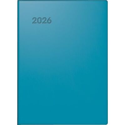 BRUNNEN Taschenkalender Mod. 731 '26 A6, Kunststoff, petrol BRUNNEN Taschenkalender Mod. 731 '26 A6, Kunststoff, petrol