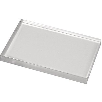 Rayher 28876000 Acrylblock für Silikon-und Gummistempel, 125x172x12mm, SB-Blister Rayher 28876000 Acrylblock für Silikon-und Gummistempel, 125x172x12mm, SB-Blister