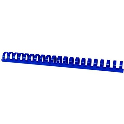 OFFICER PRODUCTS OFFICE PRODUCTS Plastikbinderücken 50 Stück DIN A4 25mm (240 Seiten) Binderücken Bindungskämme Plastikbindung Kunststoff Farbe: Blau OFFICER PRODUCTS OFFICE PRODUCTS Plastikbinderücken 50 Stück DIN A4 25mm (240 Seiten) Binderücken Bindungskämme Plastikbindung Kunststoff Farbe: Blau