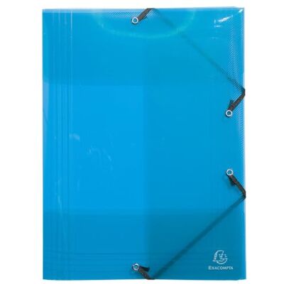 Exacompta 56700E Einschlagmappe Crystal DIN A3 mit 3 Klappen und 2 Gummizügen, aus transparentem stabilem Kunststoff Sammelmappe Dokumentenmappe für Büro und Schule transparent Exacompta 56700E Einschlagmappe Crystal DIN A3 mit 3 Klappen und 2 Gummizügen, aus transparentem stabilem Kunststoff Sammelmappe Dokumentenmappe für Büro und Schule transparent