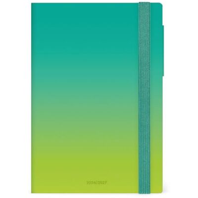 LEGAMI – Wochenplaner 2026–2027, Shades of Green, 16 Monate, Medium, Tagebuch von September 2026 bis Dezember 2027, Verschluss mit Gummiband, FSC-zertifiziertes Papier, mit Monatsplaner, 12 x 18 cm LEGAMI – Wochenplaner 2026–2027, Shades of Green, 16 Monate, Medium, Tagebuch von September 2026 bis Dezember 2027, Verschluss mit Gummiband, FSC-zertifiziertes Papier, mit Monatsplaner, 12 x 18 cm