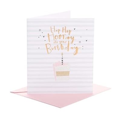 UK Greetings Geburtstagskarte für sie, Rosa UK Greetings Geburtstagskarte für sie, Rosa