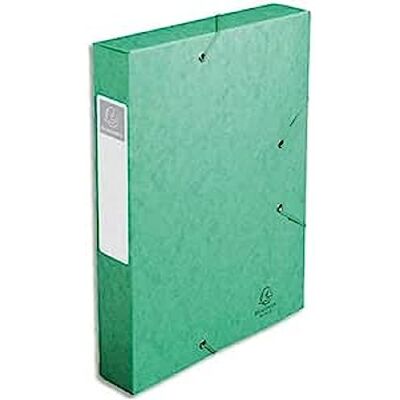 Exacompta 16003H Premium Sammelbox mit Gummizug 60 mm aus extra starkem Colorspan-Karton mit Rückenschild für DIN A4 Archivbox Heftbox Dokumentenbox Zeichenbox Sammelmappe grün Exacompta 16003H Premium Sammelbox mit Gummizug 60 mm aus extra starkem Colorspan-Karton mit Rückenschild für DIN A4 Archivbox Heftbox Dokumentenbox Zeichenbox Sammelmappe grün