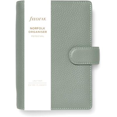 Filofax Norfolk Personal Organiser Sage 2025 Filofax Norfolk Personal Organiser Sage 2025