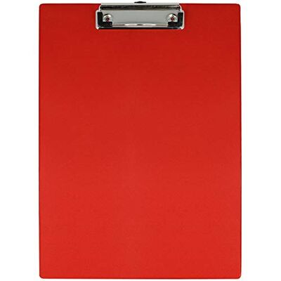 Westcott Klemmbrett, für A4, Kunststoff, rot, E-17101 RED Westcott Klemmbrett, für A4, Kunststoff, rot, E-17101 RED