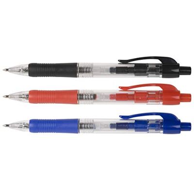 Q-Connect KF00268 Kugelschreiber, 0,7 mm, blau, 10 Stück Q-Connect KF00268 Kugelschreiber, 0,7 mm, blau, 10 Stück