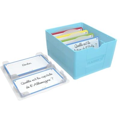 Oxford Flashbox, Box zum Aufbewahren, Überarbeiten und Scannen von Karteikarten 2.0 (7,5 x 12,5 cm) Oxford Flashbox, Box zum Aufbewahren, Überarbeiten und Scannen von Karteikarten 2.0 (7,5 x 12,5 cm)