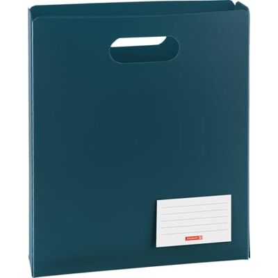 BRUNNEN Heftbox A4 für Schulranzen Heftmappe aus robustem PP, Denim, mit Namensschild & Griffloch, 250 x 310 x 50 mm, max. Füllhöhe 50 mm BRUNNEN Heftbox A4 für Schulranzen Heftmappe aus robustem PP, Denim, mit Namensschild & Griffloch, 250 x 310 x 50 mm, max. Füllhöhe 50 mm