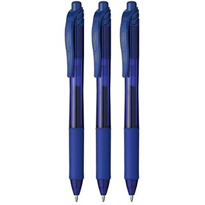 Pentel BL110 Roller Energel X 1.0 mm, blau, 3 Stück Pentel BL110 Roller Energel X 1.0 mm, blau, 3 Stück