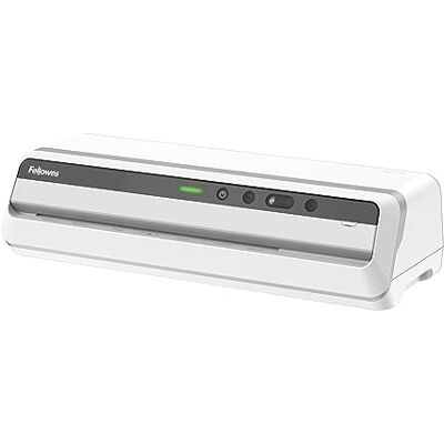 Fellowes Jupiter Laminiergerät A3 zum Heißlaminieren von Hüllen von 80 bis 250 Mikron, intensiver Gebrauch, automatischer Rückwärtsgang, inkl. 10 Laminierfolien, weiß Fellowes Jupiter Laminiergerät A3 zum Heißlaminieren von Hüllen von 80 bis 250 Mikron, intensiver Gebrauch, automatischer Rückwärtsgang, inkl. 10 Laminierfolien, weiß