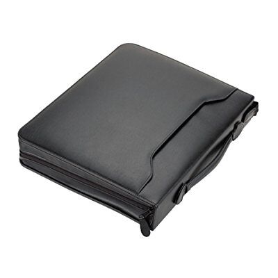 ALASSIO 30025 Tagungsmappe A4 Arezzo, Konferenzmappe mit Ringmechanik, Multifunktionstasche, Dokumententasche, Geschäftstasche aus FINEtouch-Lederimitat, Businesstasche schwarz ca. 36 × 30 × 6 cm ALASSIO 30025 Tagungsmappe A4 Arezzo, Konferenzmappe mit Ringmechanik, Multifunktionstasche, Dokumententasche, Geschäftstasche aus FINEtouch-Lederimitat, Businesstasche schwarz ca. 36 × 30 × 6 cm