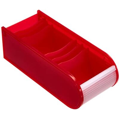 WEDO Flash Card Box A8 – Karteikasten für 500 Karten mit 6 verstellbaren Trennplatten & Roll-Schieber, kompakt (21,7 × 9,2 × 7,3 cm), ideal für Schule, Büro & Studien WEDO Flash Card Box A8 – Karteikasten für 500 Karten mit 6 verstellbaren Trennplatten & Roll-Schieber, kompakt (21,7 × 9,2 × 7,3 cm), ideal für Schule, Büro & Studien