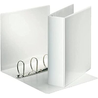 Esselte Panorama Ring Binders 4 x 50 mm White raccoglitore ad anelli A4 Bianco (Panorama A4 4DR/50mm 3 Fick) Esselte Panorama Ring Binders 4 x 50 mm White raccoglitore ad anelli A4 Bianco (Panorama A4 4DR/50mm 3 Fick)