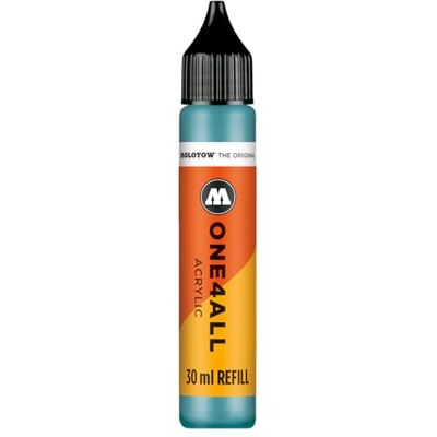 Molotow One4All Refill Acryl 30ml (Tinte zum Nachfüllen von Acrylmarkern, hochdeckend und permanent, schnell trocknend, für fast alle Untergründe) 254 olympiablau Molotow One4All Refill Acryl 30ml (Tinte zum Nachfüllen von Acrylmarkern, hochdeckend und permanent, schnell trocknend, für fast alle Untergründe) 254 olympiablau