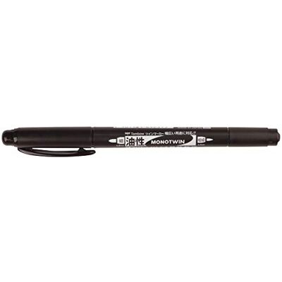 Tombow Fineliner Mono twin mit zwei Spitzen schwarz, 1 Stück (1er Pack) Tombow Fineliner Mono twin mit zwei Spitzen schwarz, 1 Stück (1er Pack)