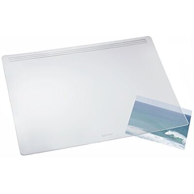 Läufer 32740 Matton Transparent Mattiert, Schreibtischunterlage 49x70 cm, durchsichtige Schreibunterlage für besonders Hohen Schreibkomfort Läufer 32740 Matton Transparent Mattiert, Schreibtischunterlage 49x70 cm, durchsichtige Schreibunterlage für besonders Hohen Schreibkomfort