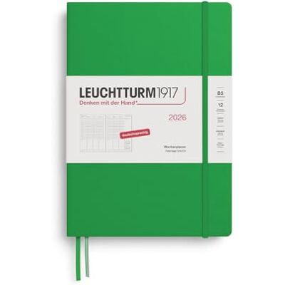 LEUCHTTURM1917 372575 Wochenplaner Composition (B5) 2026, 12 Monate, Spring Leaf, Deutsch LEUCHTTURM1917 372575 Wochenplaner Composition (B5) 2026, 12 Monate, Spring Leaf, Deutsch