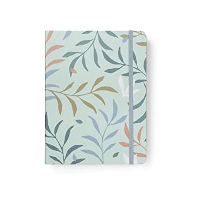 Filofax Botanical A5 Refillable Notebook Mint Filofax Botanical A5 Refillable Notebook Mint