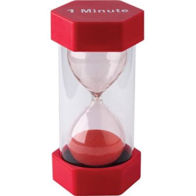 Teacher Created Resources 20657 Sanduhr, 1 Minute, groß, Mehrfarbig Teacher Created Resources 20657 Sanduhr, 1 Minute, groß, Mehrfarbig