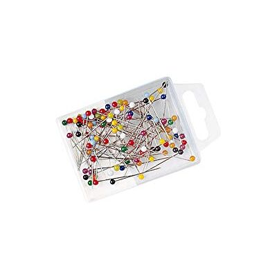 WEDO 56599 Buntkopf Stecknadeln (Kopfdurchmesser 3 mm, Nadellänge, 30 mm) 100 Stück, sortiert, farbig WEDO 56599 Buntkopf Stecknadeln (Kopfdurchmesser 3 mm, Nadellänge, 30 mm) 100 Stück, sortiert, farbig