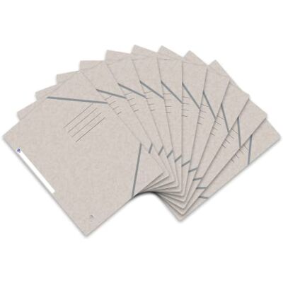Oxford Top File + Eckspannermappe A4, extrastark aus Karton, beige, 10er Pack, 400116328 Oxford Top File + Eckspannermappe A4, extrastark aus Karton, beige, 10er Pack, 400116328