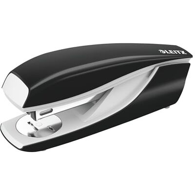 Leitz Büroheftgerät für 30 Blatt, Tacker aus Metall mit Kunststoffelementen, Inkl. 200 Heftklammern, NeXXt Serie, Schwarz, 55020095 Leitz Büroheftgerät für 30 Blatt, Tacker aus Metall mit Kunststoffelementen, Inkl. 200 Heftklammern, NeXXt Serie, Schwarz, 55020095