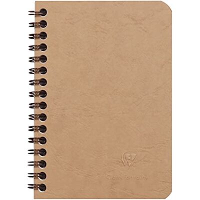 Clairefontaine 78592C Spiralbuch (Age Bag kariert, 9,5 x 14 cm, 50 Blatt) 1 Stück braun Clairefontaine 78592C Spiralbuch (Age Bag kariert, 9,5 x 14 cm, 50 Blatt) 1 Stück braun