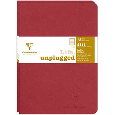 Clairefontaine 733172C Age Bag DUO Set aus 2 Notizheften 14,8x21cm , geheftet, 48 Blatt 90g, liniert Rot, 1 Set Clairefontaine 733172C Age Bag DUO Set aus 2 Notizheften 14,8x21cm , geheftet, 48 Blatt 90g, liniert Rot, 1 Set