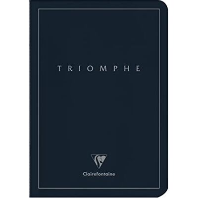 Clairefontaine 37120C Heft Triomphe PLATINUM, DIN A5, 14,8x21cm, mit Fadenbindung, 48 Blatt blanko, Papier elfenbein 90g, 1 Stück Clairefontaine 37120C Heft Triomphe PLATINUM, DIN A5, 14,8x21cm, mit Fadenbindung, 48 Blatt blanko, Papier elfenbein 90g, 1 Stück