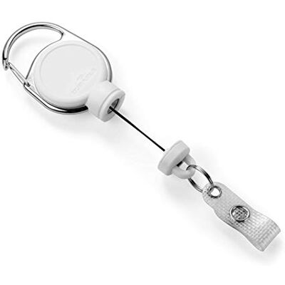 Durable Jojo für schwere Kartenhalter oder Schlüssel bis 300g, 1 Stück, weiß, 832902 Durable Jojo für schwere Kartenhalter oder Schlüssel bis 300g, 1 Stück, weiß, 832902