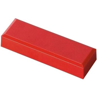 MAUL Facetterand Magnete (20 Stück) pro 53 x 18x 10 mm Mini Magnete aus Kunststoff Starke Magnete für Whiteboard und Magnettafel ideal für Büro, Homeoffice und Werkstatt Rot MAUL Facetterand Magnete (20 Stück) pro 53 x 18x 10 mm Mini Magnete aus Kunststoff Starke Magnete für Whiteboard und Magnettafel ideal für Büro, Homeoffice und Werkstatt Rot