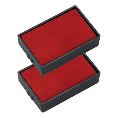 Trodat Ersatzkissen 6/4850 einfach und sauber wechselbar – Set mit 2 Stempelkissen in rot, dokumentenechte Tinte auf Wasserbasis, für die Stempel Modelle Printy 4850 und 4850/L Trodat Ersatzkissen 6/4850 einfach und sauber wechselbar – Set mit 2 Stempelkissen in rot, dokumentenechte Tinte auf Wasserbasis, für die Stempel Modelle Printy 4850 und 4850/L
